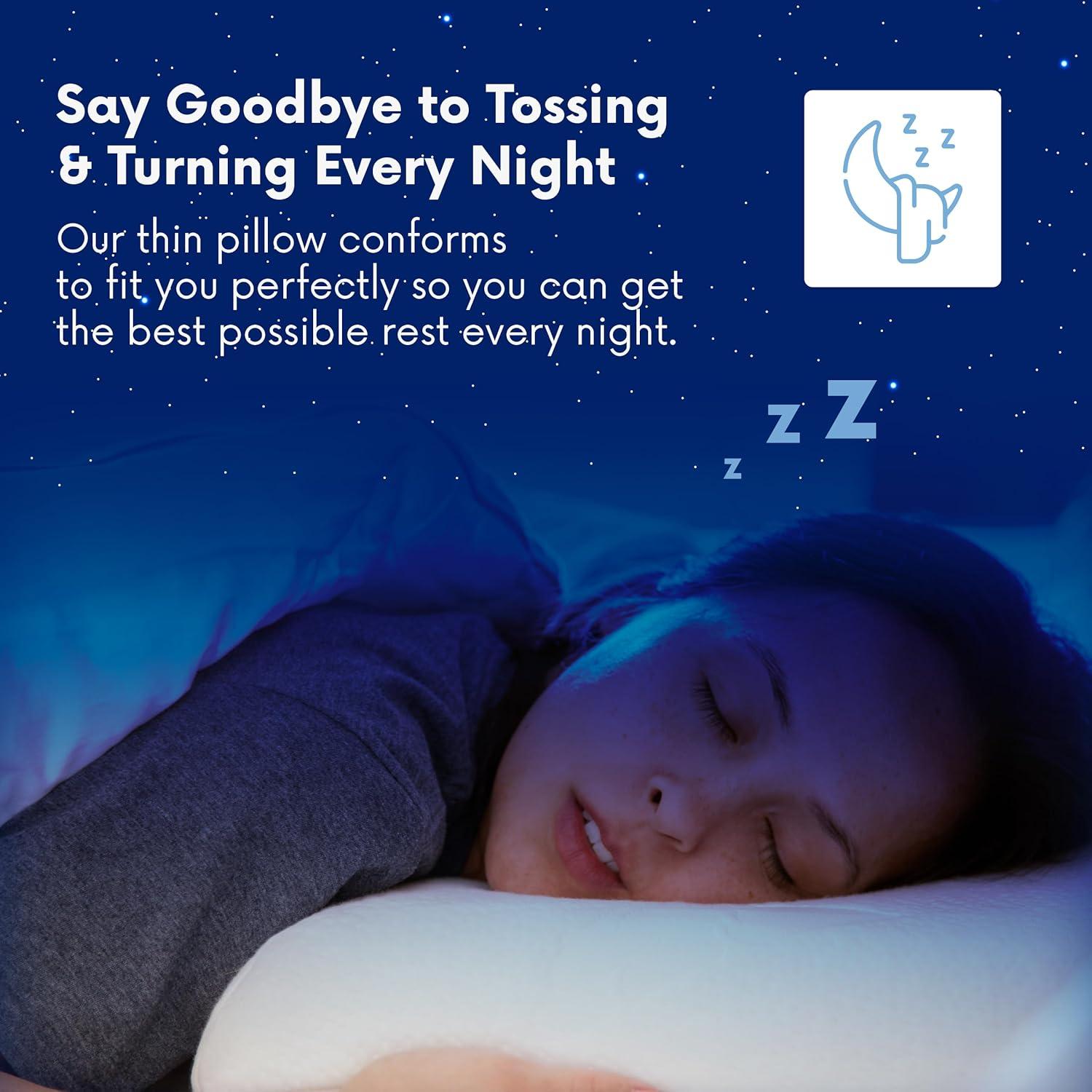 Almohada para Durmientes de Estómago Belly Sleep 6.35 cm Gel Refrigerante