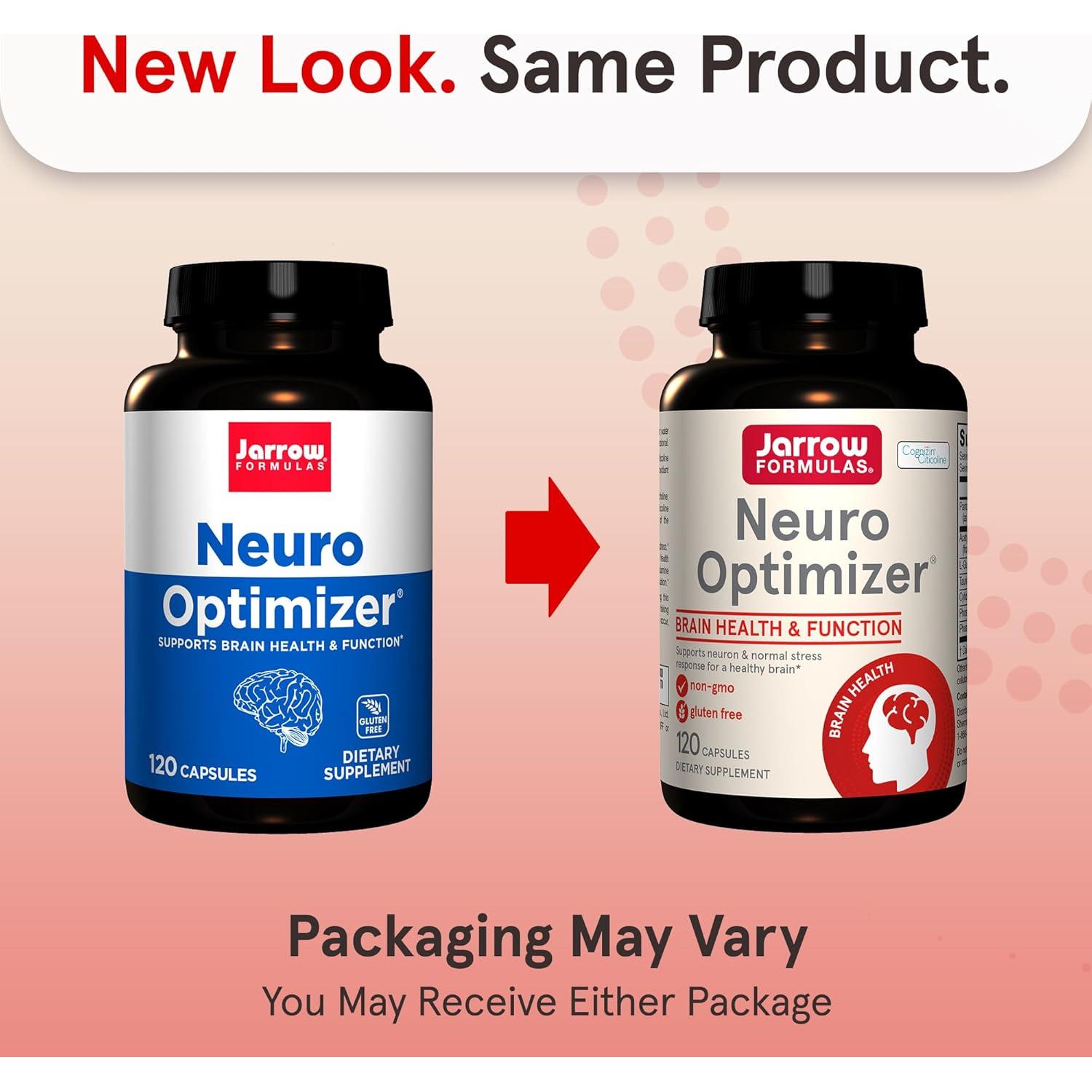 Suplemento Jarrow Formulas Neuro Optimizer 120 Cápsulas