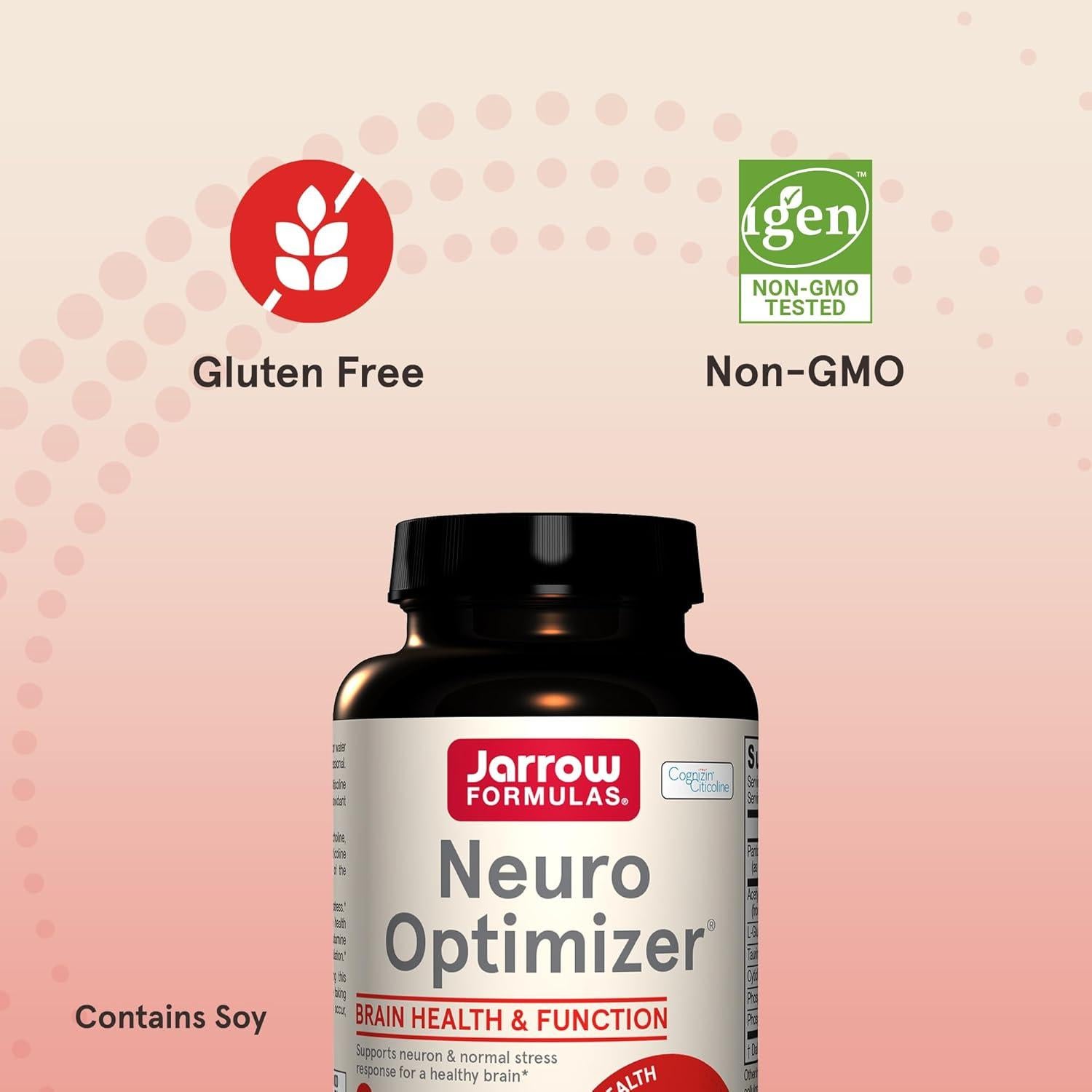 Suplemento Jarrow Formulas Neuro Optimizer 120 Cápsulas