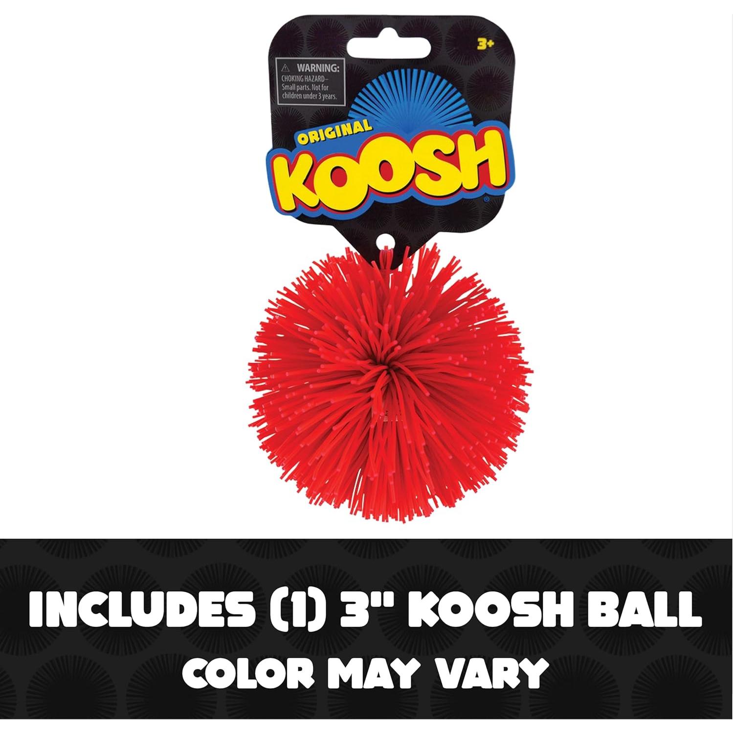 Pelota Koosh Original Clásica 3" - Juguete Antiestrés Multicolor