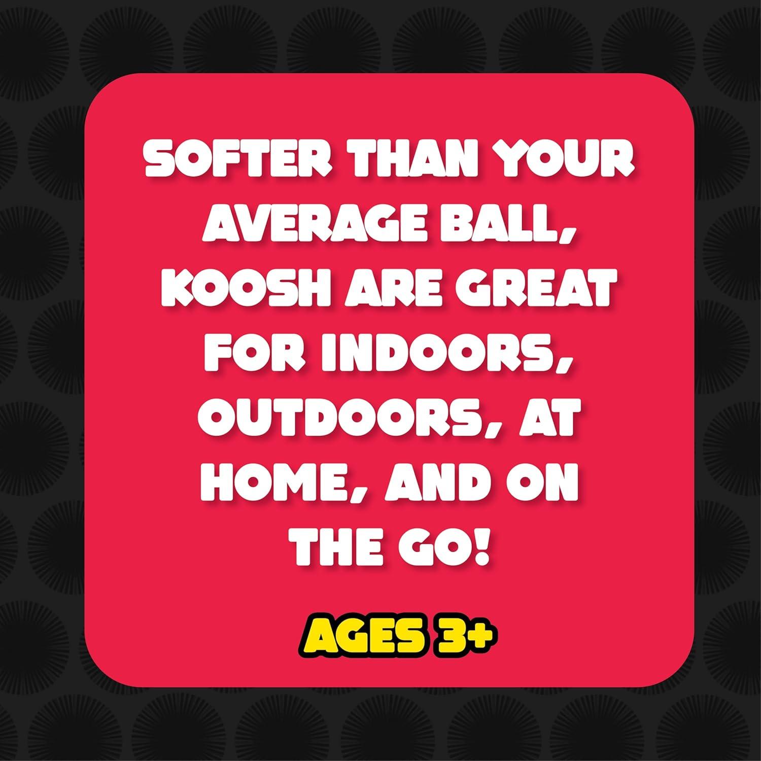 Pelota Koosh Original Clásica 3" - Juguete Antiestrés Multicolor