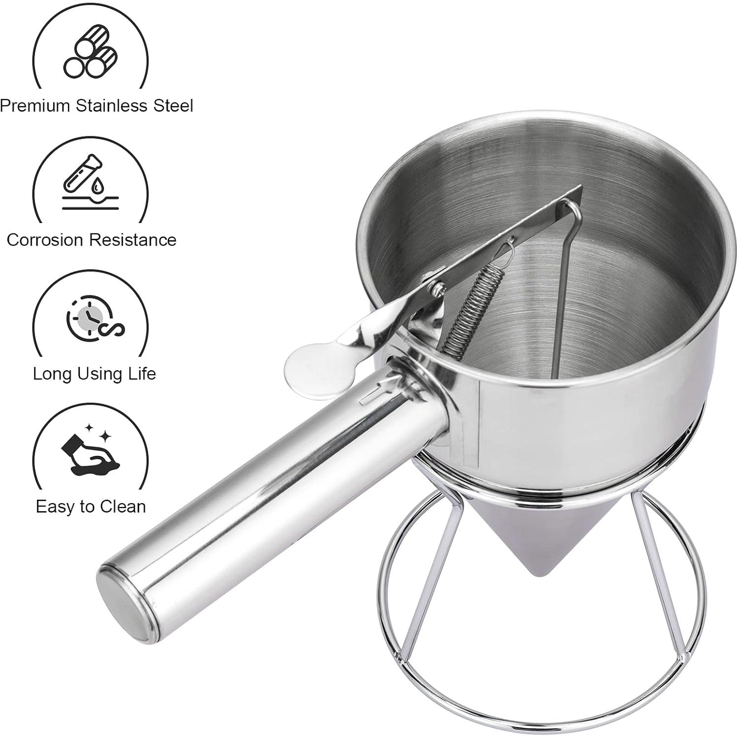 Dispensador de Masa MyLifeUNIT Acero Inoxidable 600ml