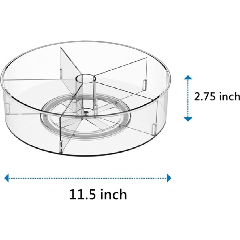 Plato Giratorio Lazy Susan Slideep 29.2 cm - 2 Piezas