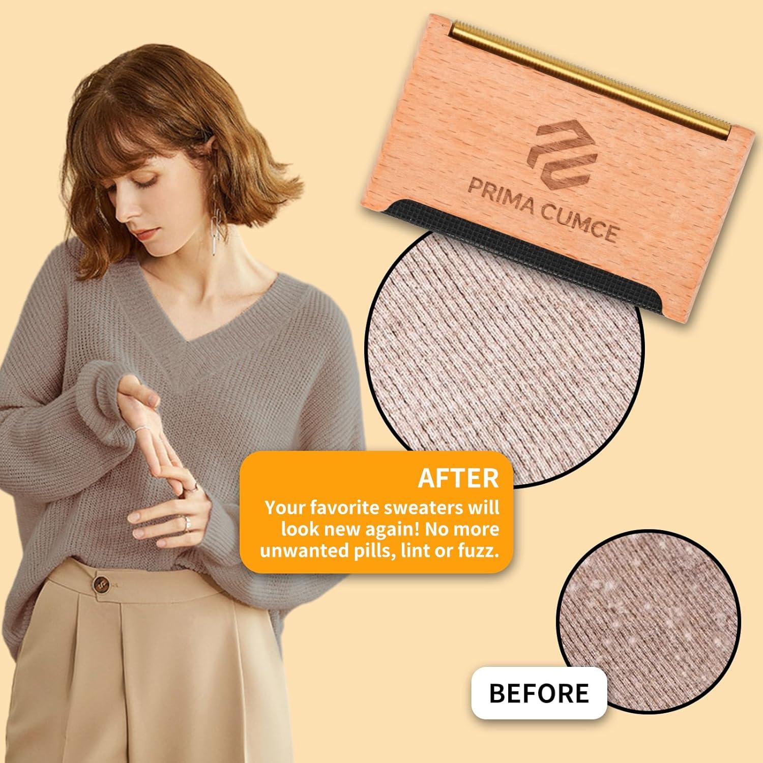 Peine de Cachemira Prima Cumce CZ-02 para Ropa Delicada