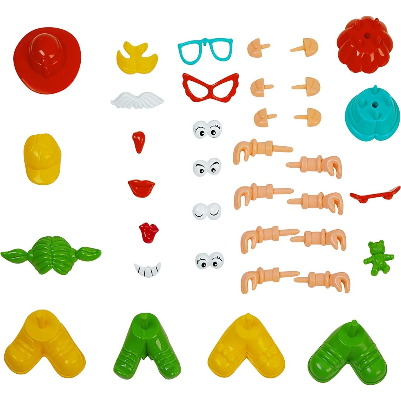 Accesorios de Masa Divertida Discount FUNFAM - 37 Piezas