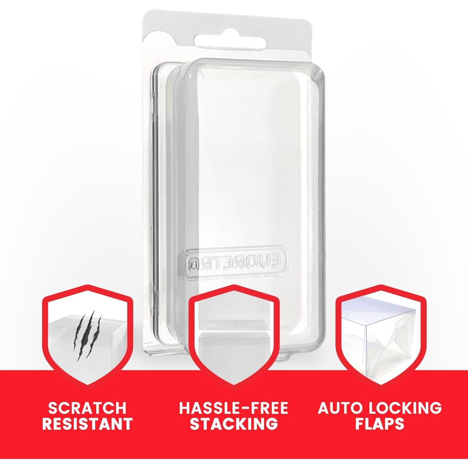 Protector de Exhibición EVORETRO para Figuras de 8,89 cm - 35 Paquete