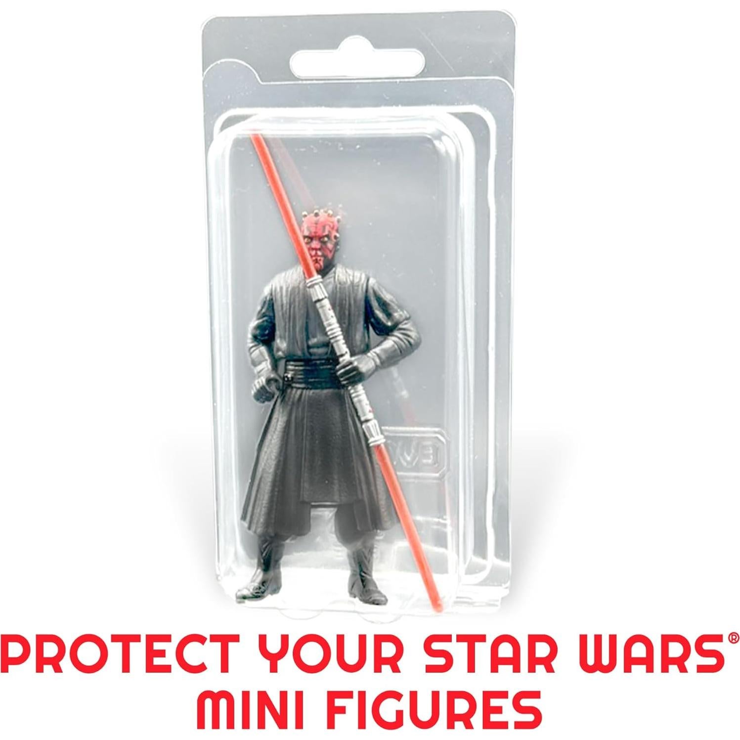 Protector de Exhibición EVORETRO para Figuras de 8,89 cm - 35 Paquete