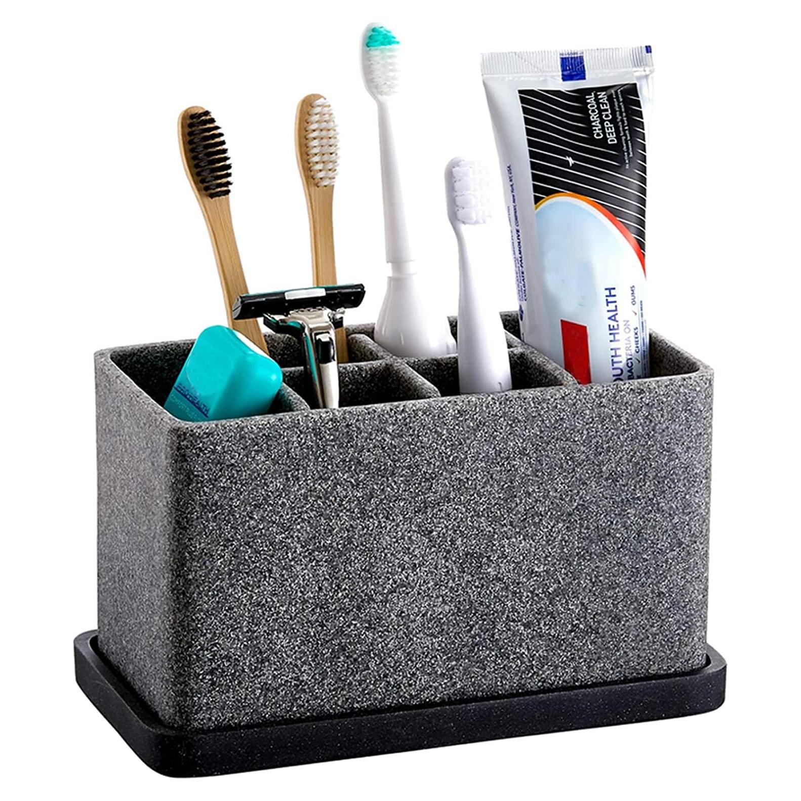 Soporte para Cepillos de Dientes ZCCZ con 6 Compartimentos