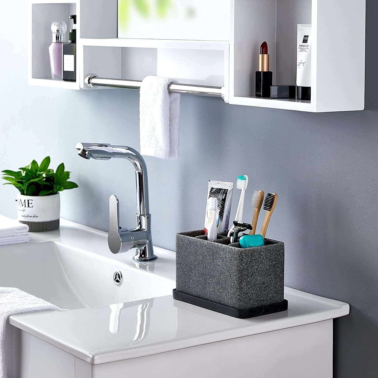 Soporte para Cepillos de Dientes ZCCZ con 6 Compartimentos