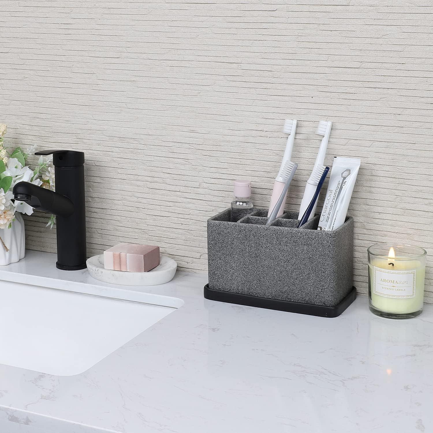 Soporte para Cepillos de Dientes ZCCZ con 6 Compartimentos