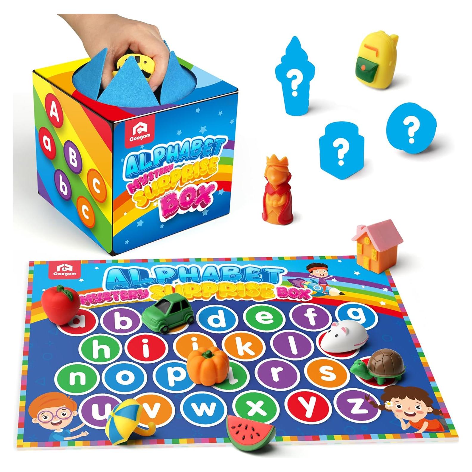 Coogam Juego Educativo de Emparejamiento de Letras 26 Piezas