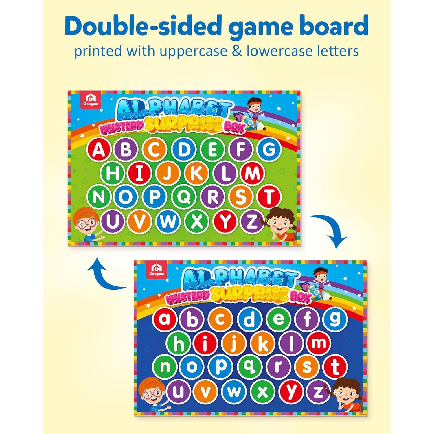 Coogam Juego Educativo de Emparejamiento de Letras 26 Piezas