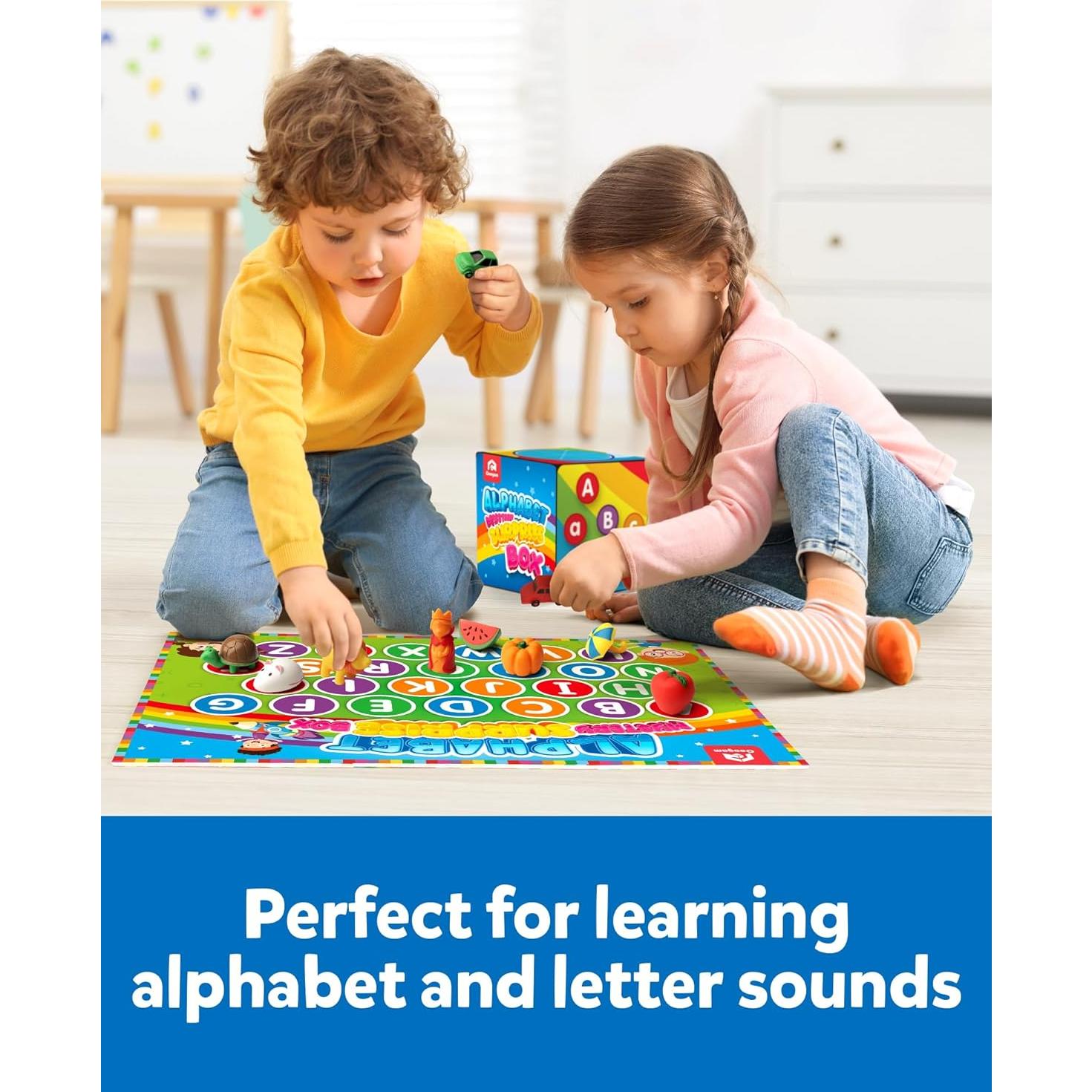 Coogam Juego Educativo de Emparejamiento de Letras 26 Piezas