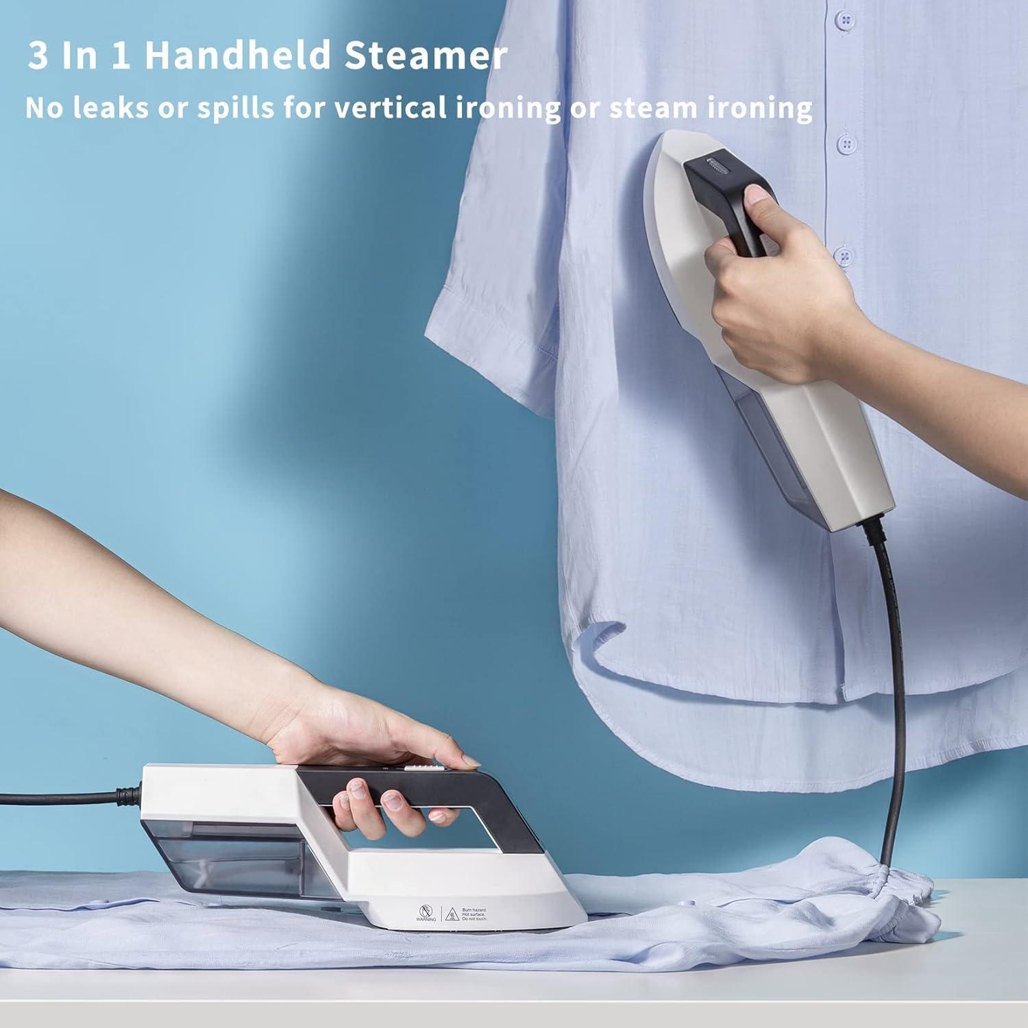 Vaporizador de Mano HOMETOP 1300W, Calentamiento 30s, Negro