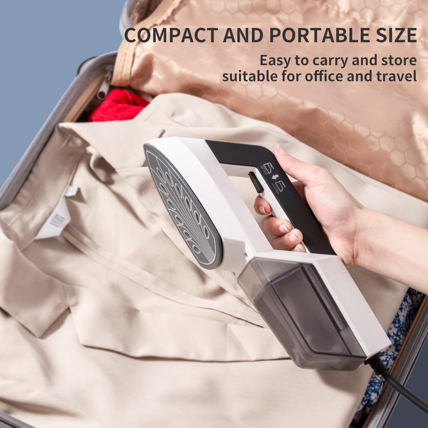 Vaporizador de Mano HOMETOP 1300W, Calentamiento 30s, Negro