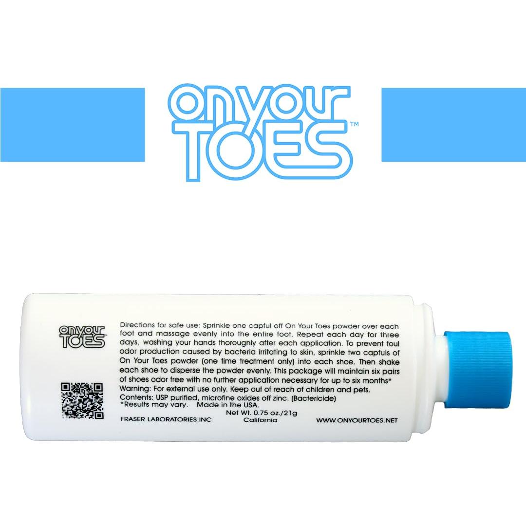 Polvo Desodorante para Pies On Your Toes 21g - Control Olores