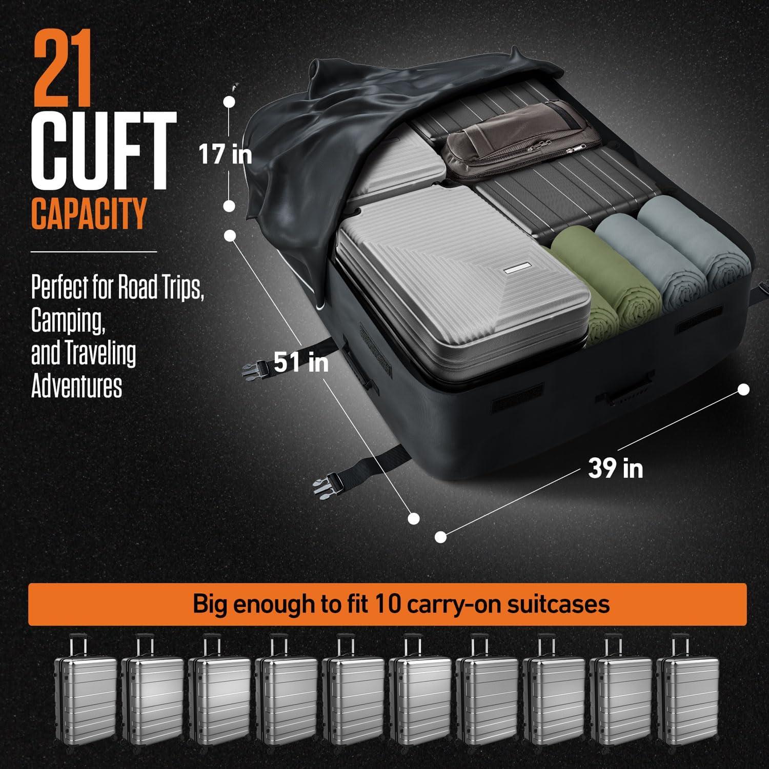 Transportador de Carga VENTURE 4TH 21 Pies Cúbicos Impermeable