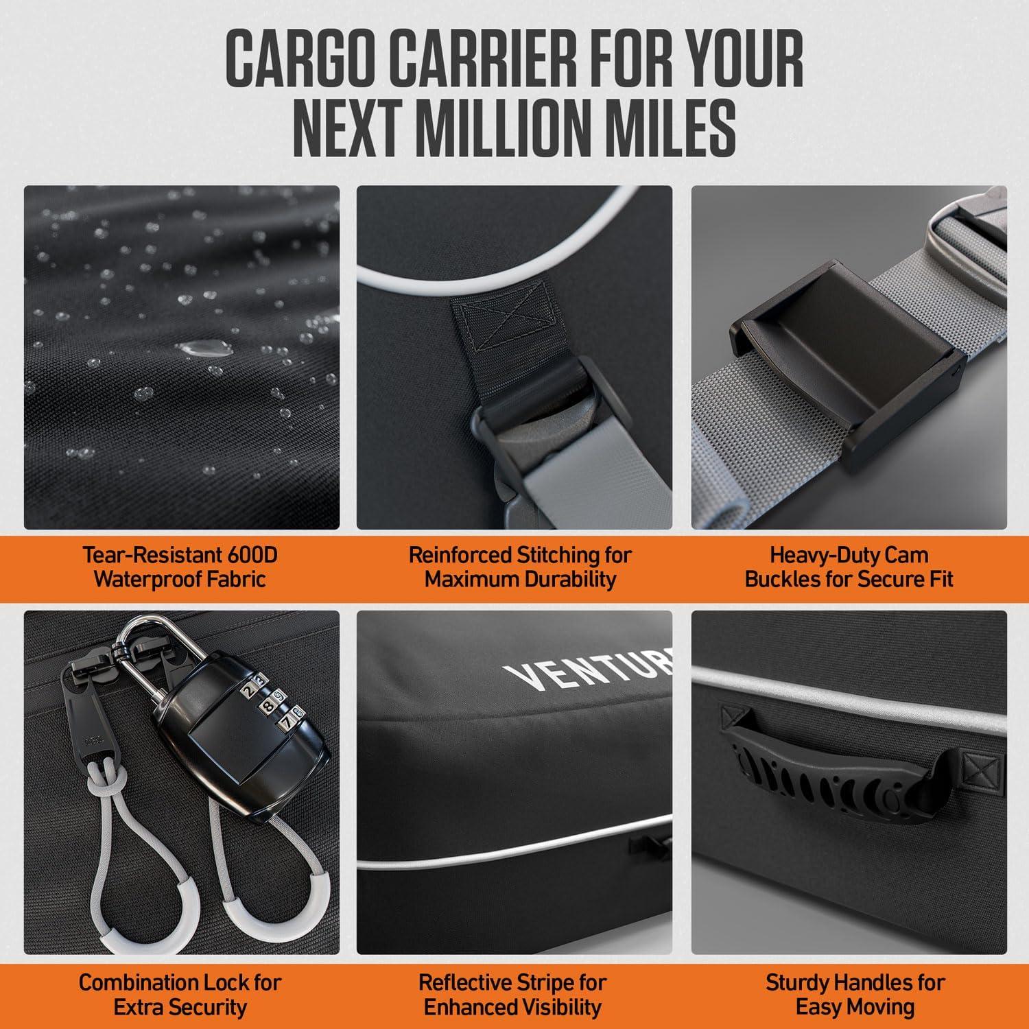 Transportador de Carga VENTURE 4TH 21 Pies Cúbicos Impermeable