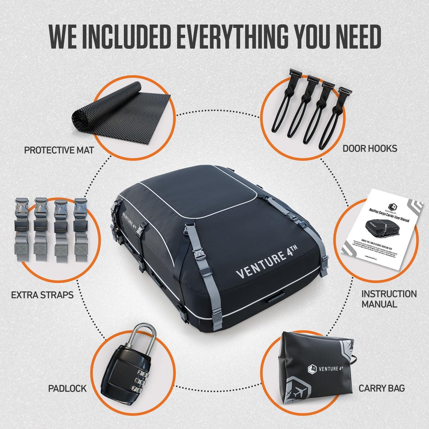 Transportador de Carga VENTURE 4TH 21 Pies Cúbicos Impermeable