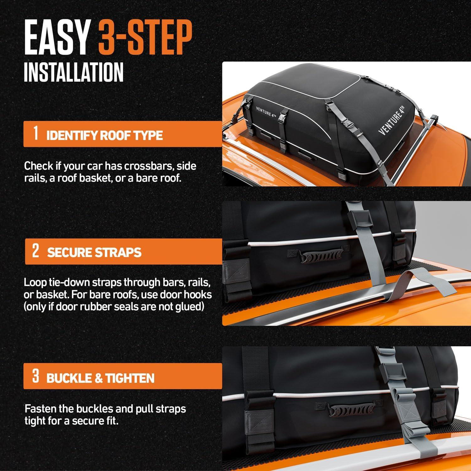Transportador de Carga VENTURE 4TH 21 Pies Cúbicos Impermeable