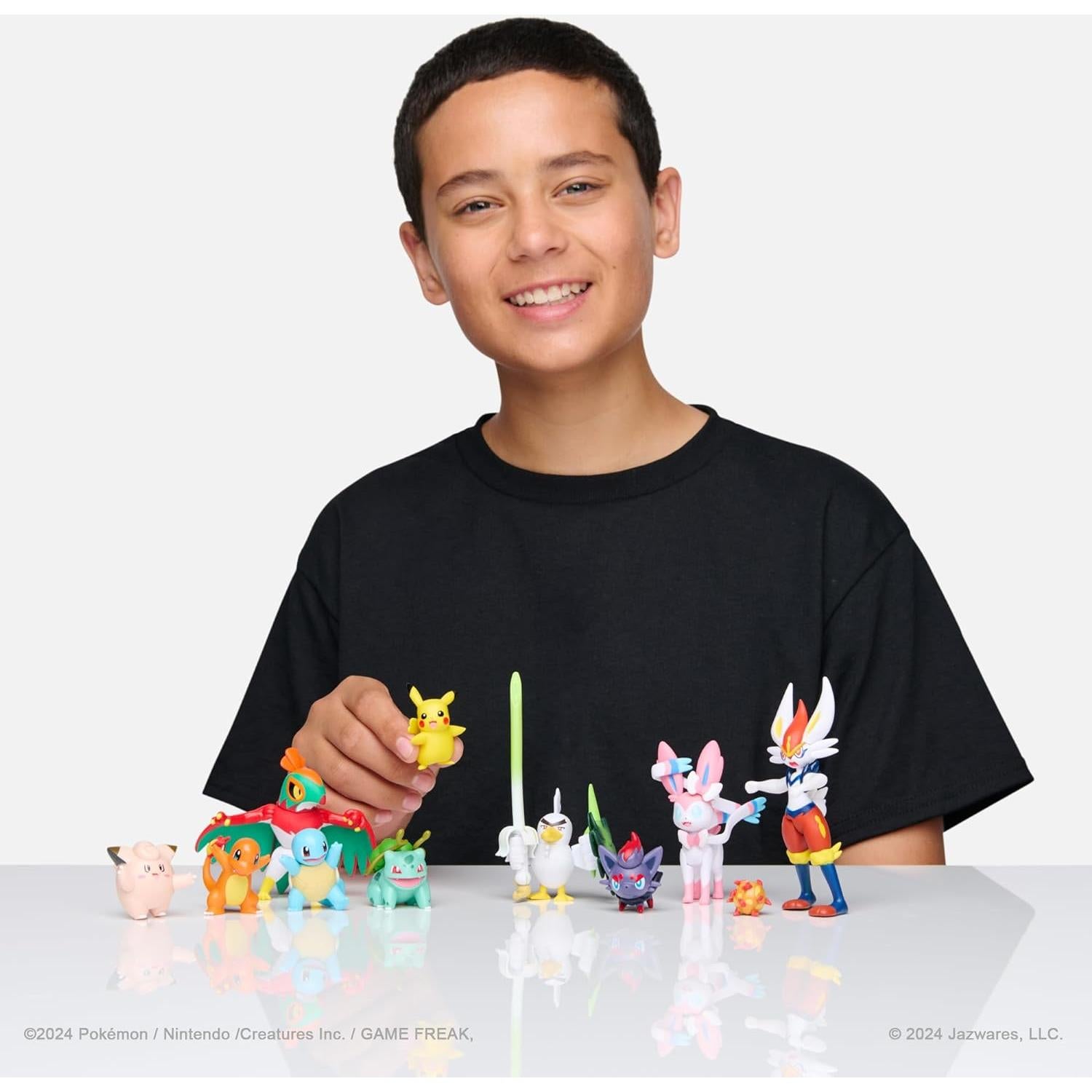 Paquete de Figuras de Batalla Pokémon Jazwares 10 Piezas