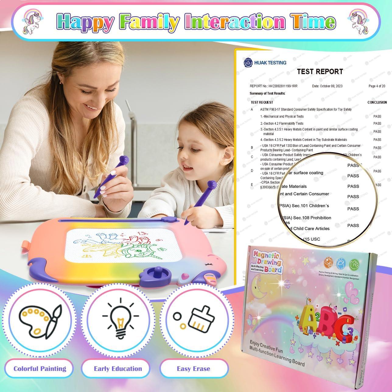 Pizarra Magnética MEJCFARI QT-Board para Niños 1-3 Años