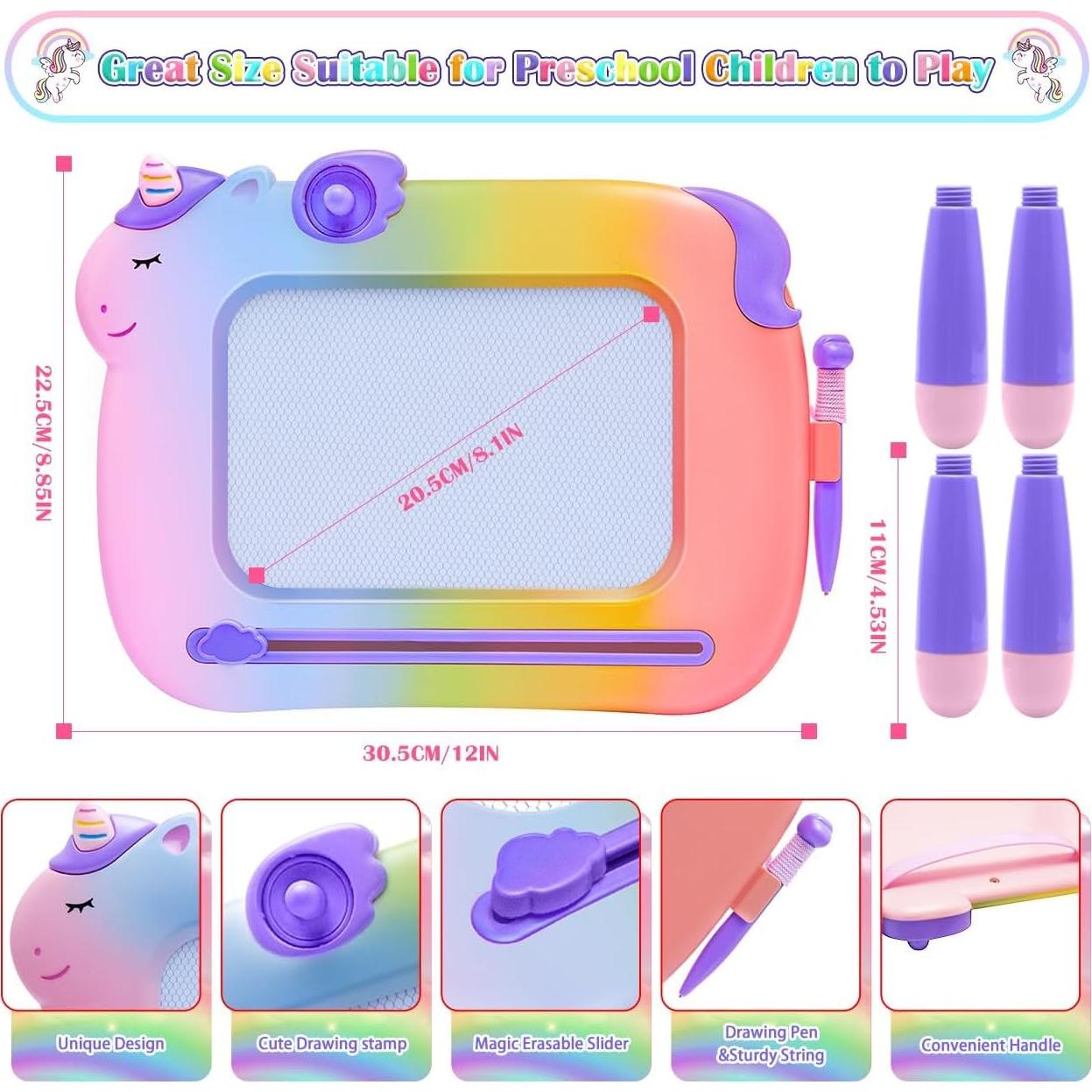 Pizarra Magnética MEJCFARI QT-Board para Niños 1-3 Años
