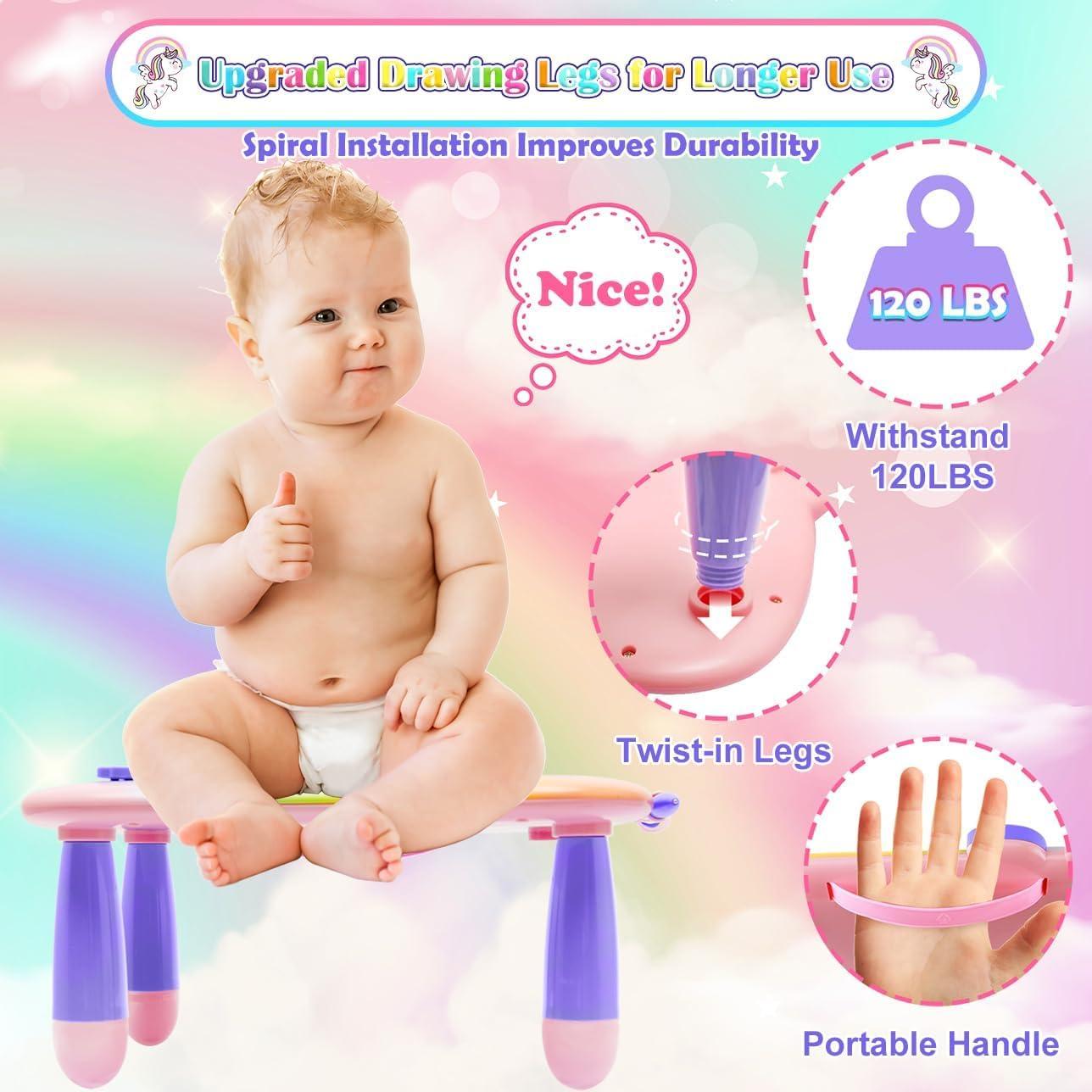 Pizarra Magnética MEJCFARI QT-Board para Niños 1-3 Años