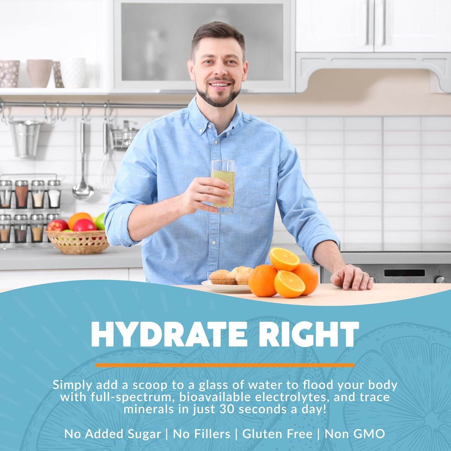 Paleovalley Electrolitos en Polvo Naranja - 28 Porciones