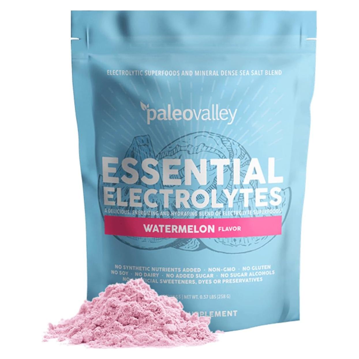 Paleovalley Electrolitos en Polvo Sandía - 30 Porciones