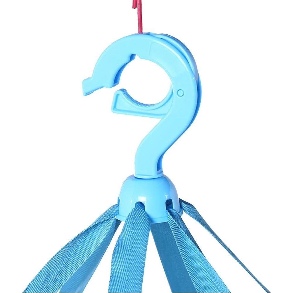 Estante de Secado de Ropa Plegable BWWNBY 2 Niveles 77.5x61cm