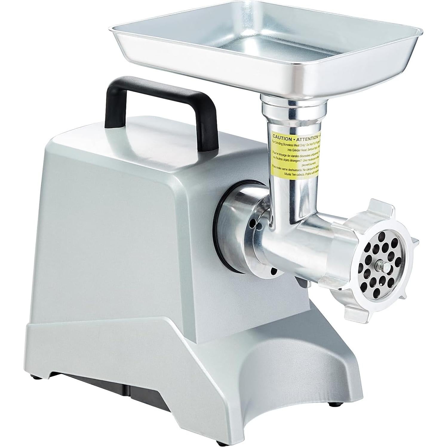 Picadora de Carne Eléctrica VEVOR 800W 2.27kg/min Aluminio