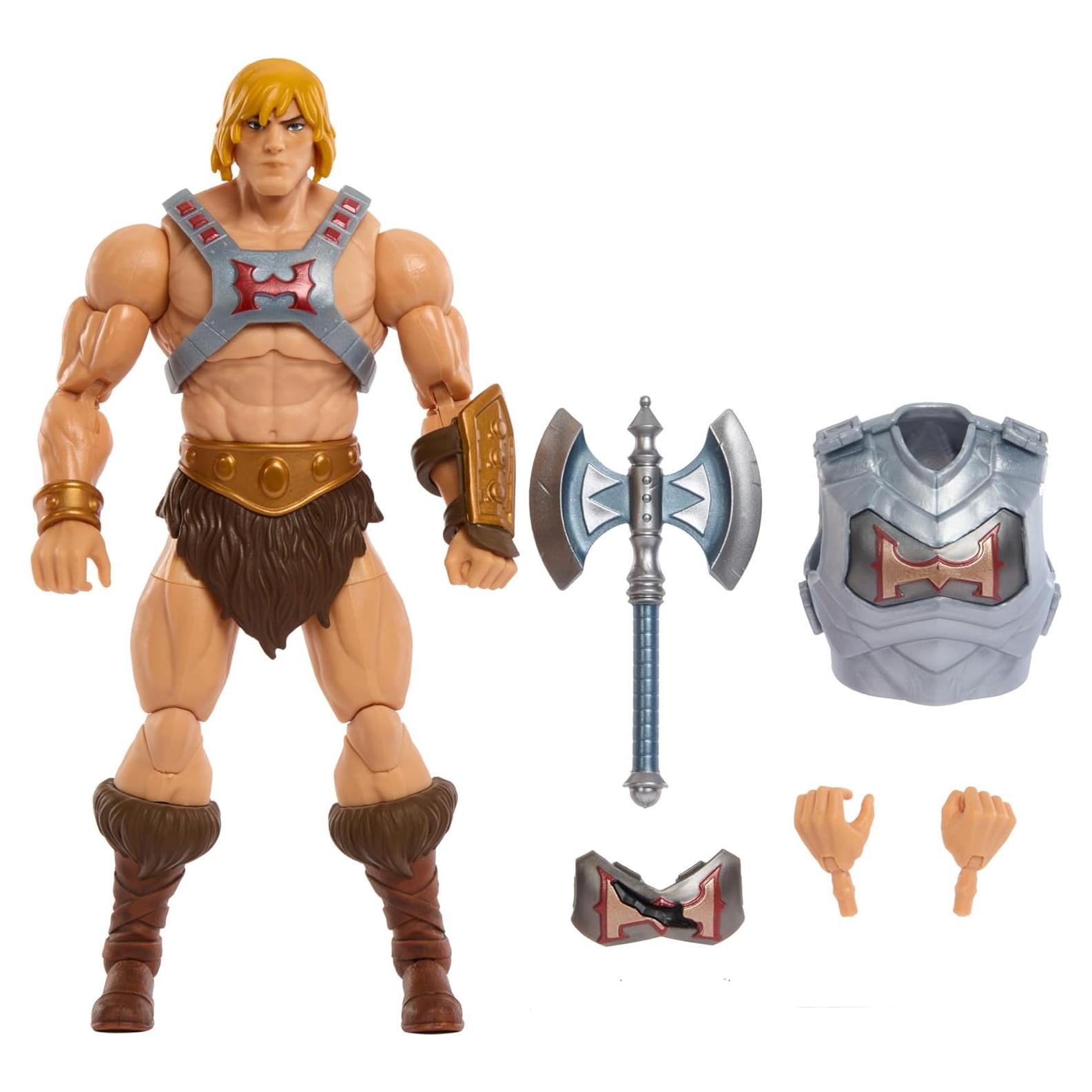 Figura de Acción He-Man Masterverse 18cm con Accesorios