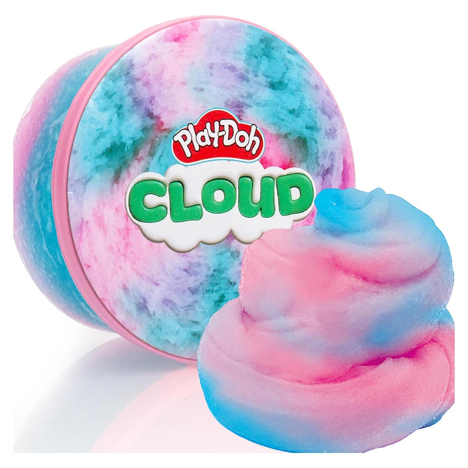 Play-Doh Nube Rosa y Azul 170 g Aroma Algodón de Azúcar