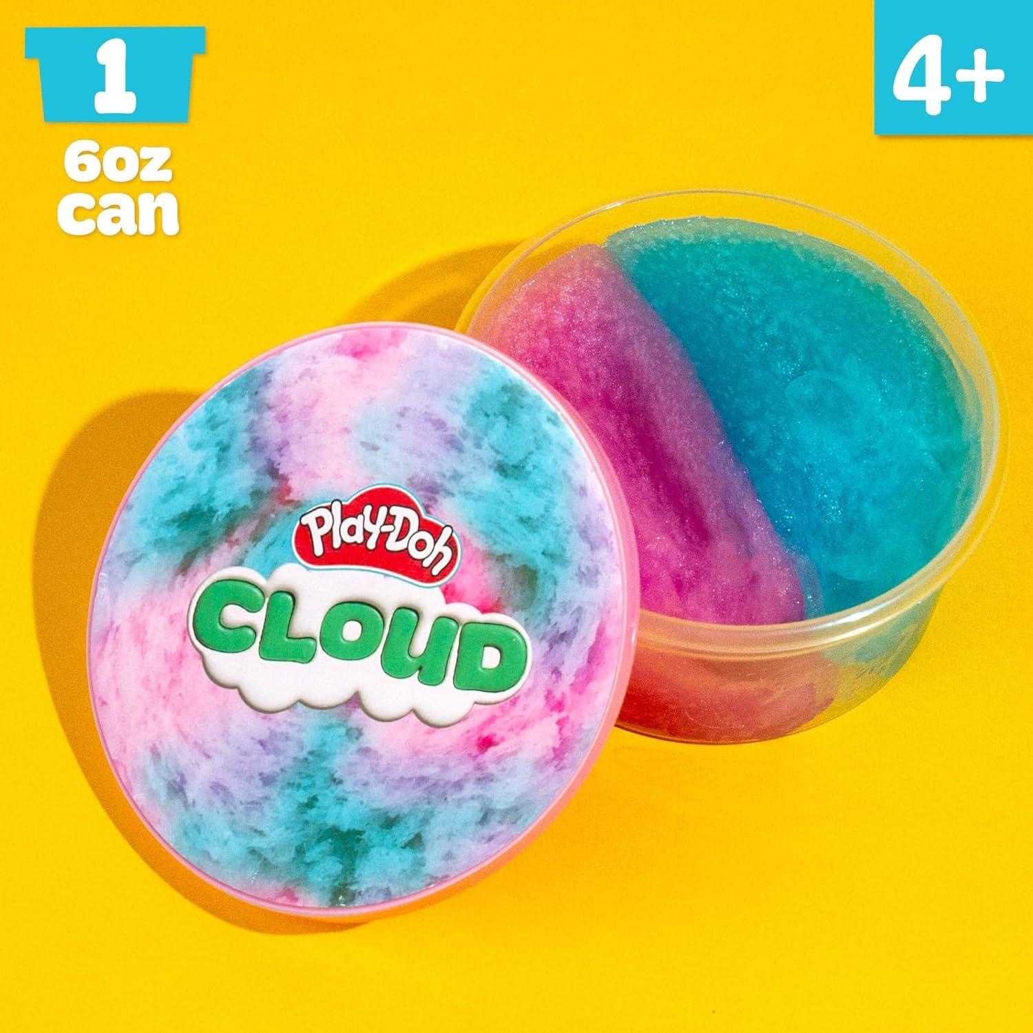 Play-Doh Nube Rosa y Azul 170 g Aroma Algodón de Azúcar