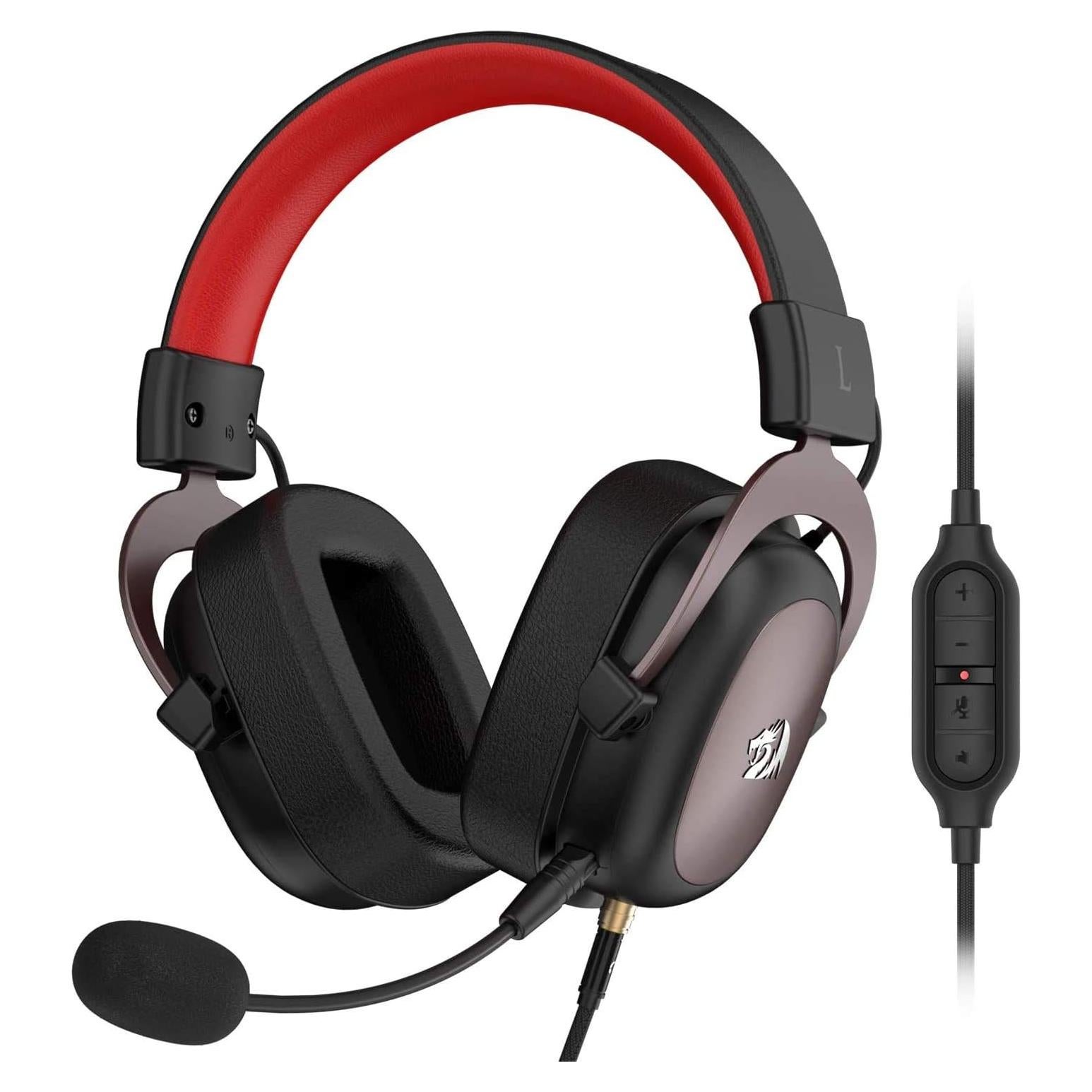 Auriculares Gaming Redragon H510 Zeus - Sonido 7.1 - Rosa