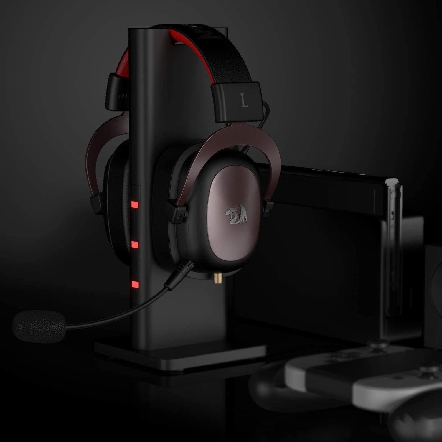 Auriculares Gaming Redragon H510 Zeus - Sonido 7.1 - Rosa