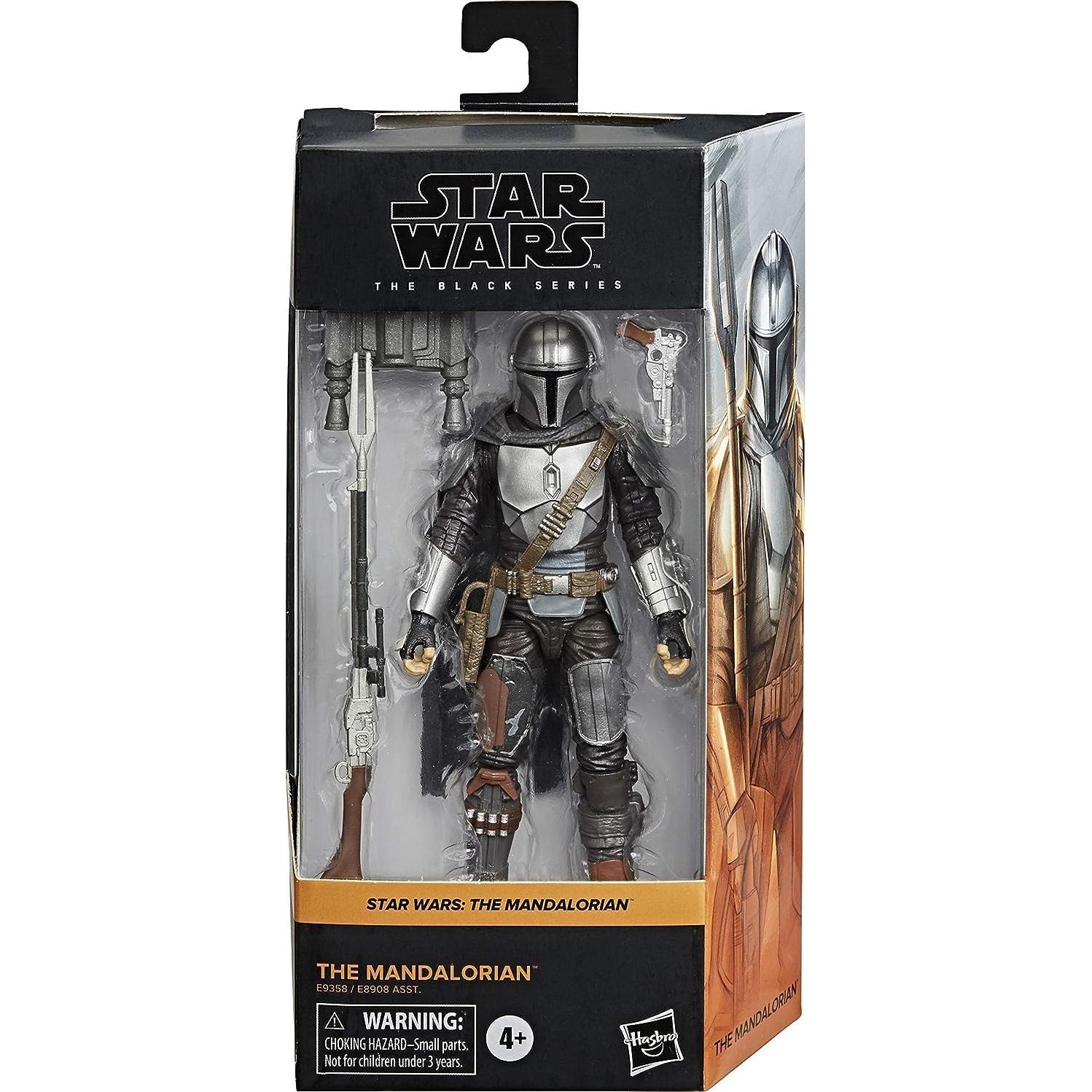 Figura de Acción Mandaloriano Hasbro 15,24 cm Detalles Premium