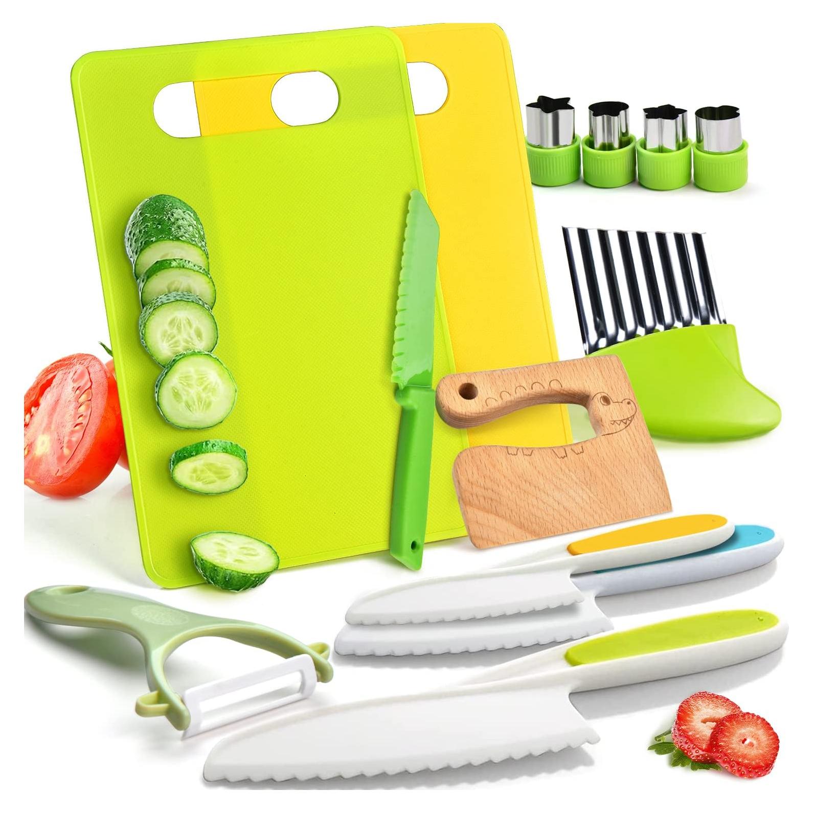 Juego de Cocina Montessori 13 Piezas Yeeammk para Niños