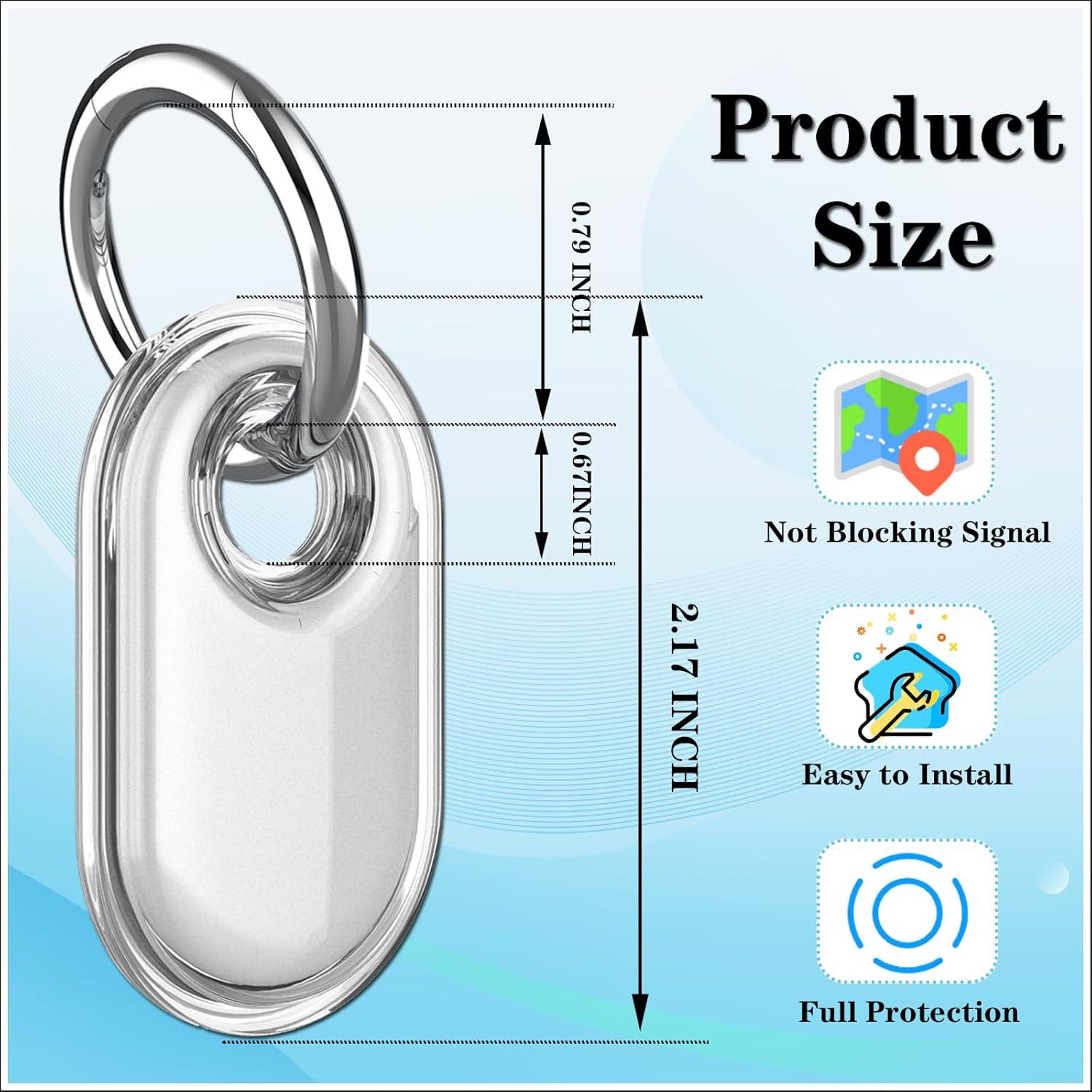 Paquete de 4 Fundas Impermeables TPU para Samsung SmartTag2