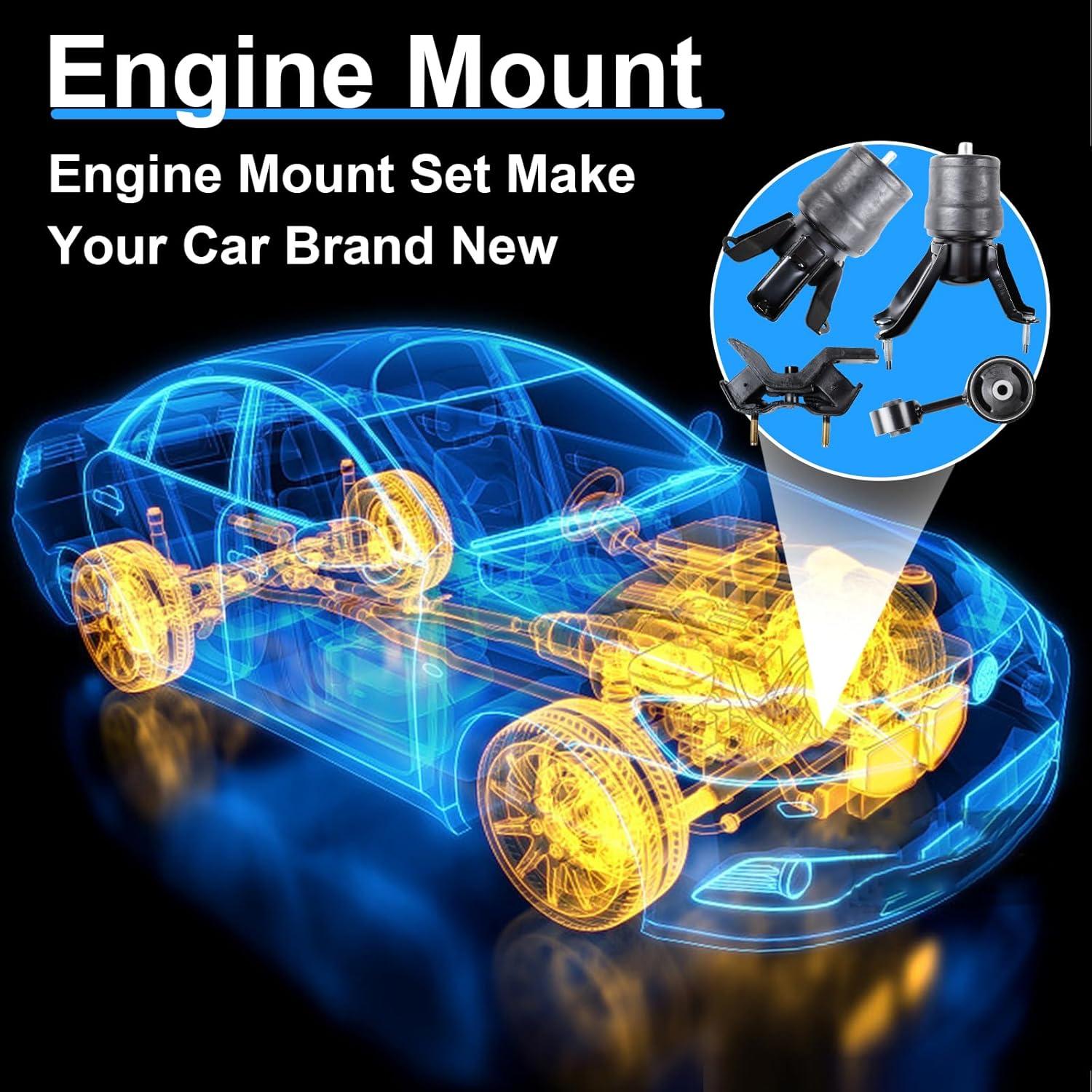 Soporte de Motor y Transmisión DOFOCH para Toyota Camry 2.2L 1997-2001