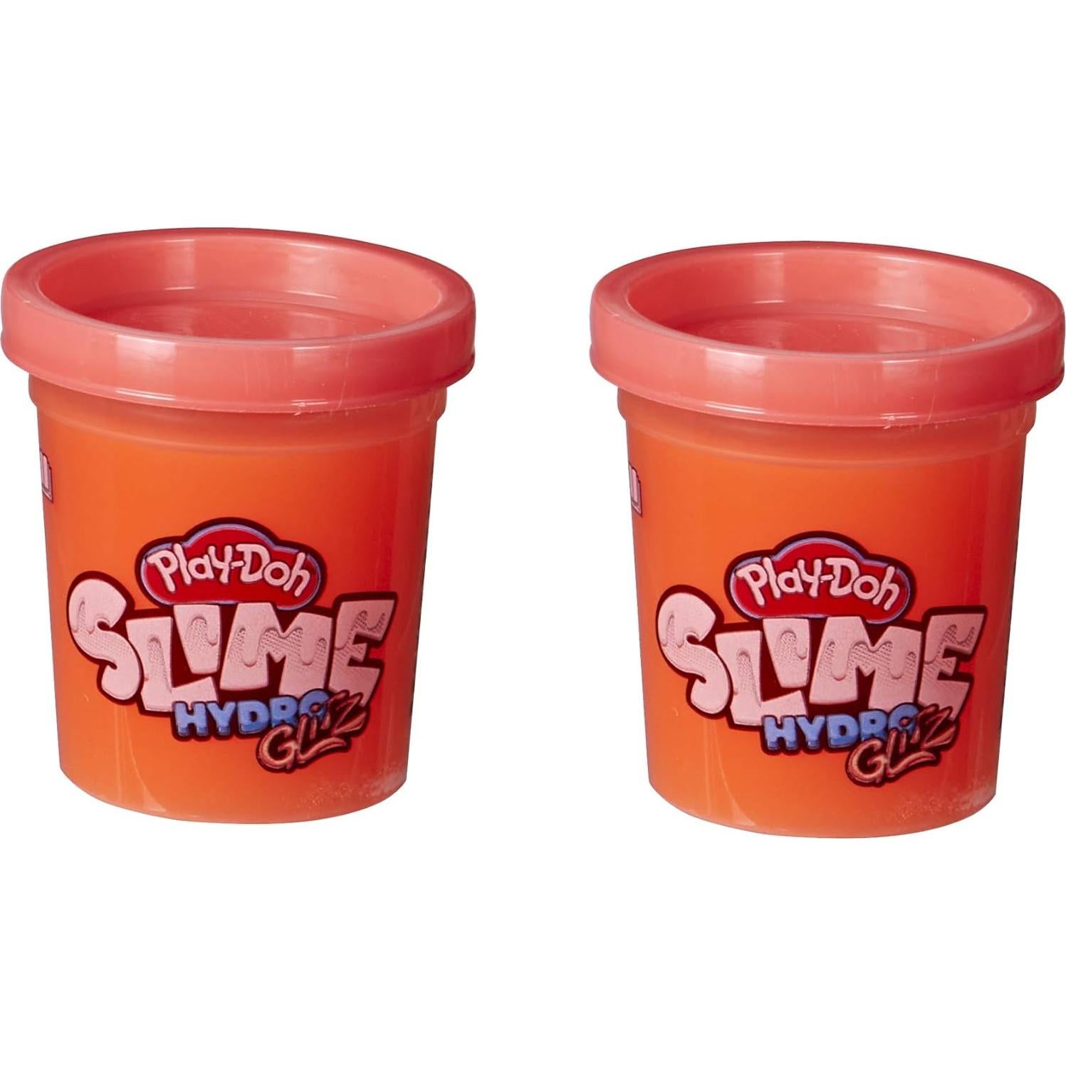 Play-Doh Slime HydroGlitz 12 Colores Metálicos para Niños