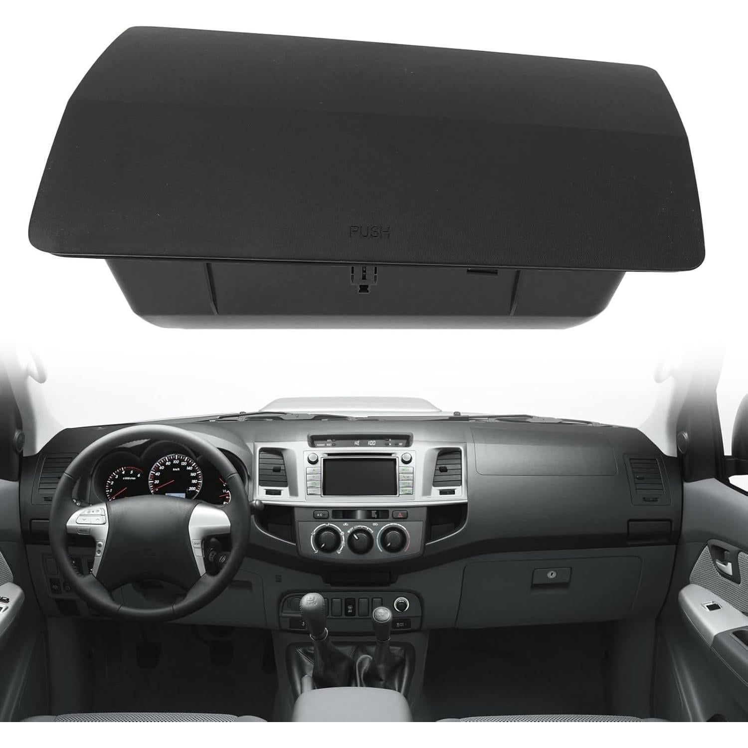 Caja de Almacenamiento Interior para Tablero Hilux Vigo 2004-2014