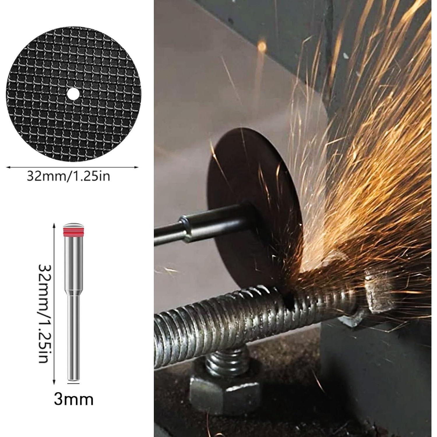 60 Discos de Corte 32mm APORO para Herramienta Rotativa