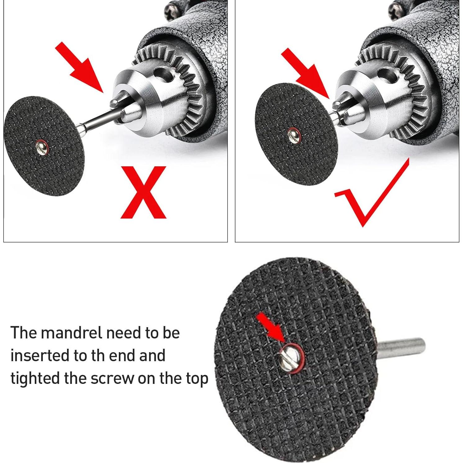 60 Discos de Corte 32mm APORO para Herramienta Rotativa