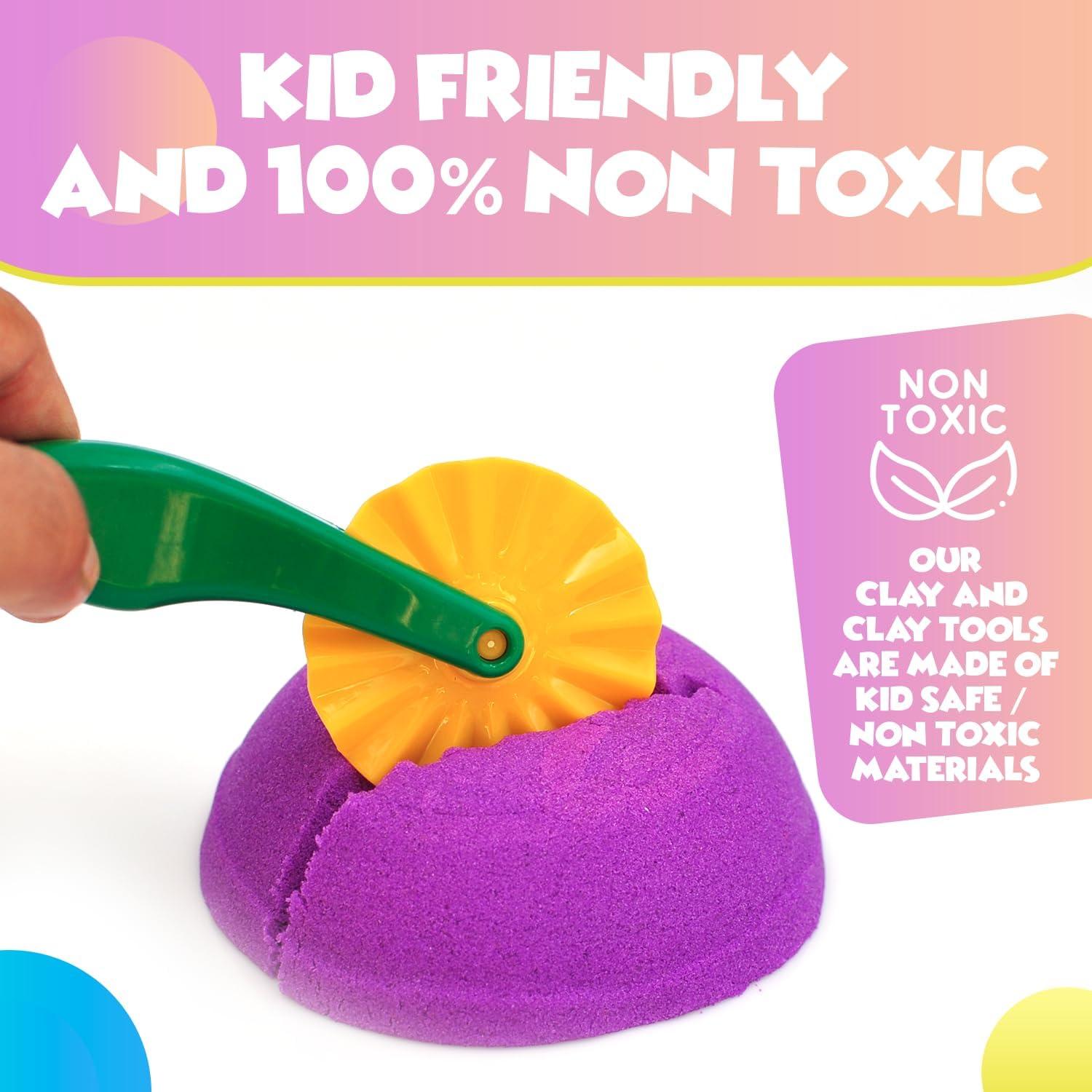 Juego de herramientas de modelado DIMROM 6 piezas no tóxicas