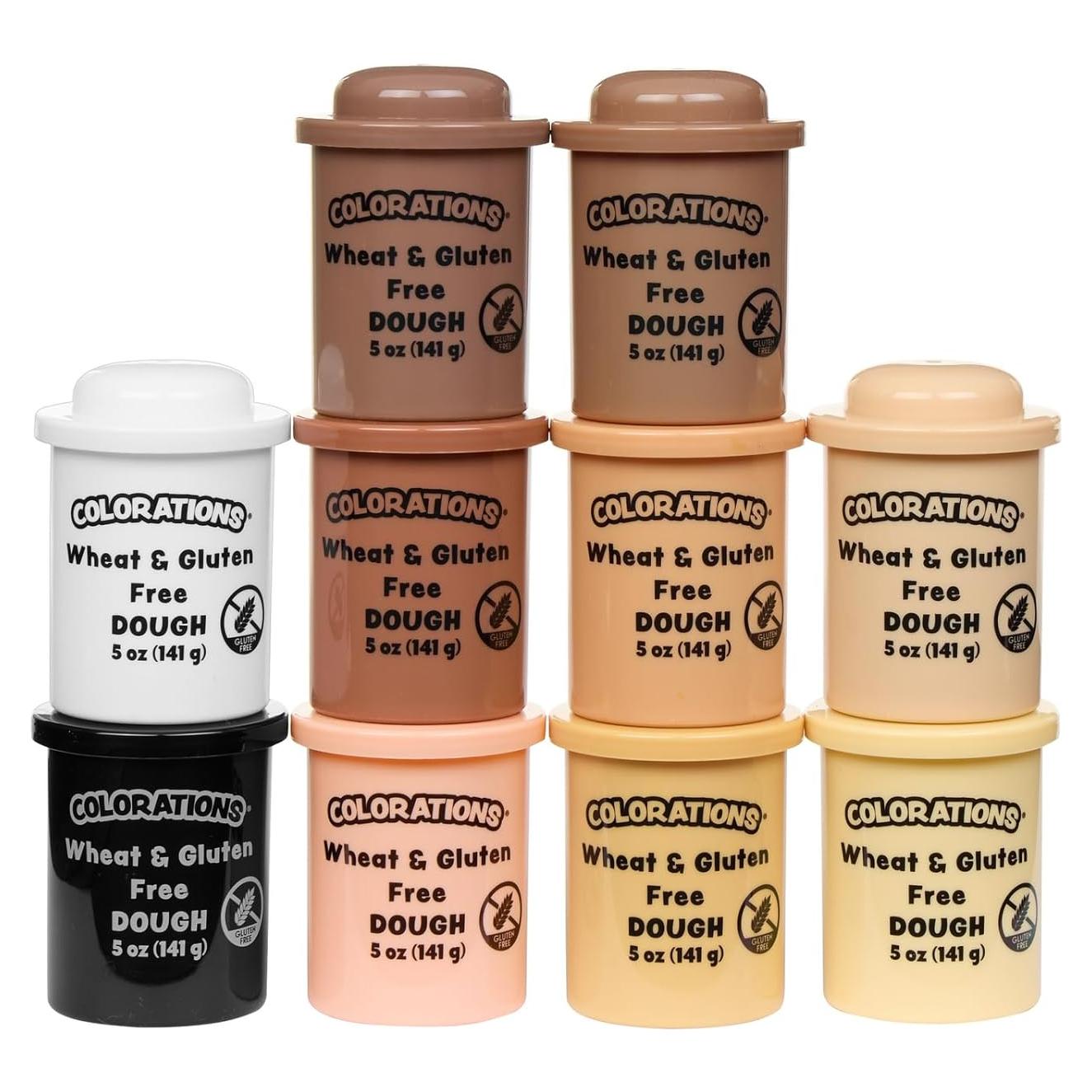 Masa de Jugar Colors Like Me - 10 Colores 140g Cada Uno