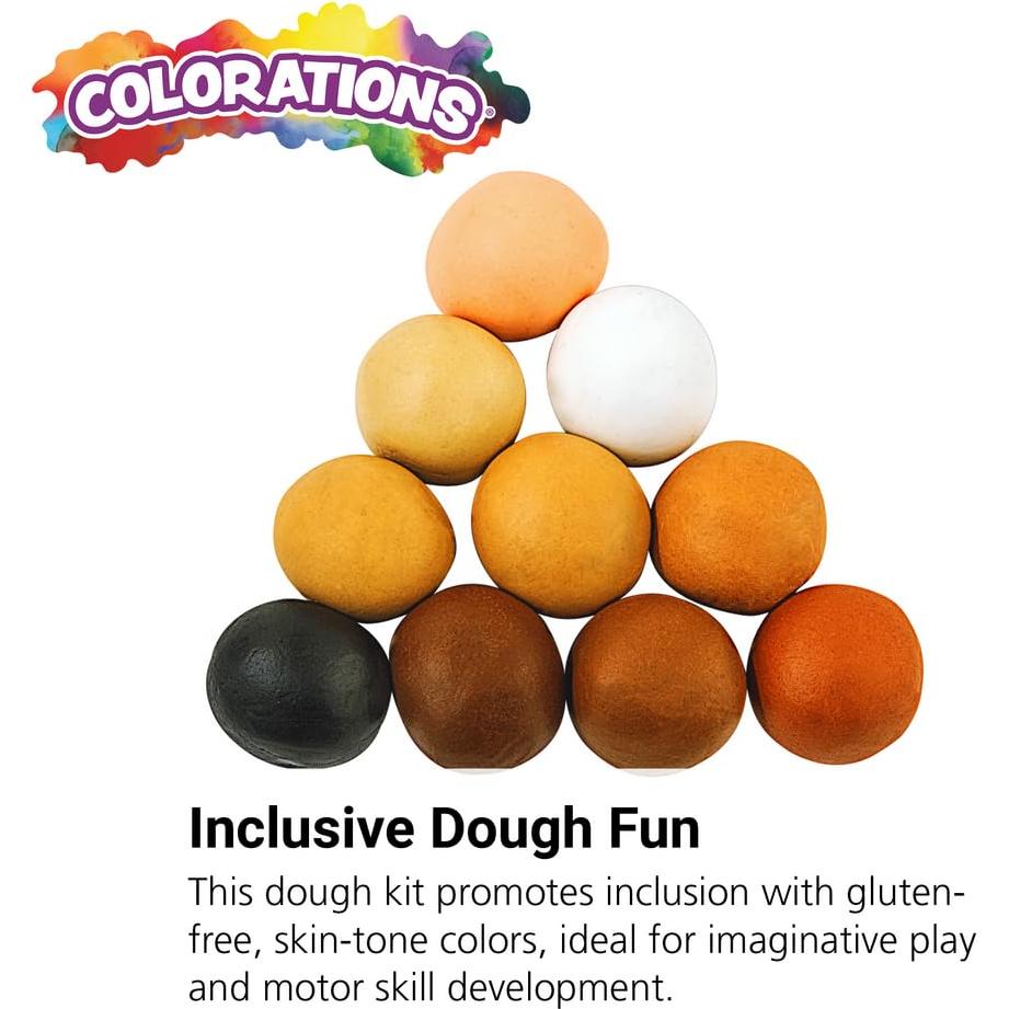 Masa de Jugar Colors Like Me - 10 Colores 140g Cada Uno