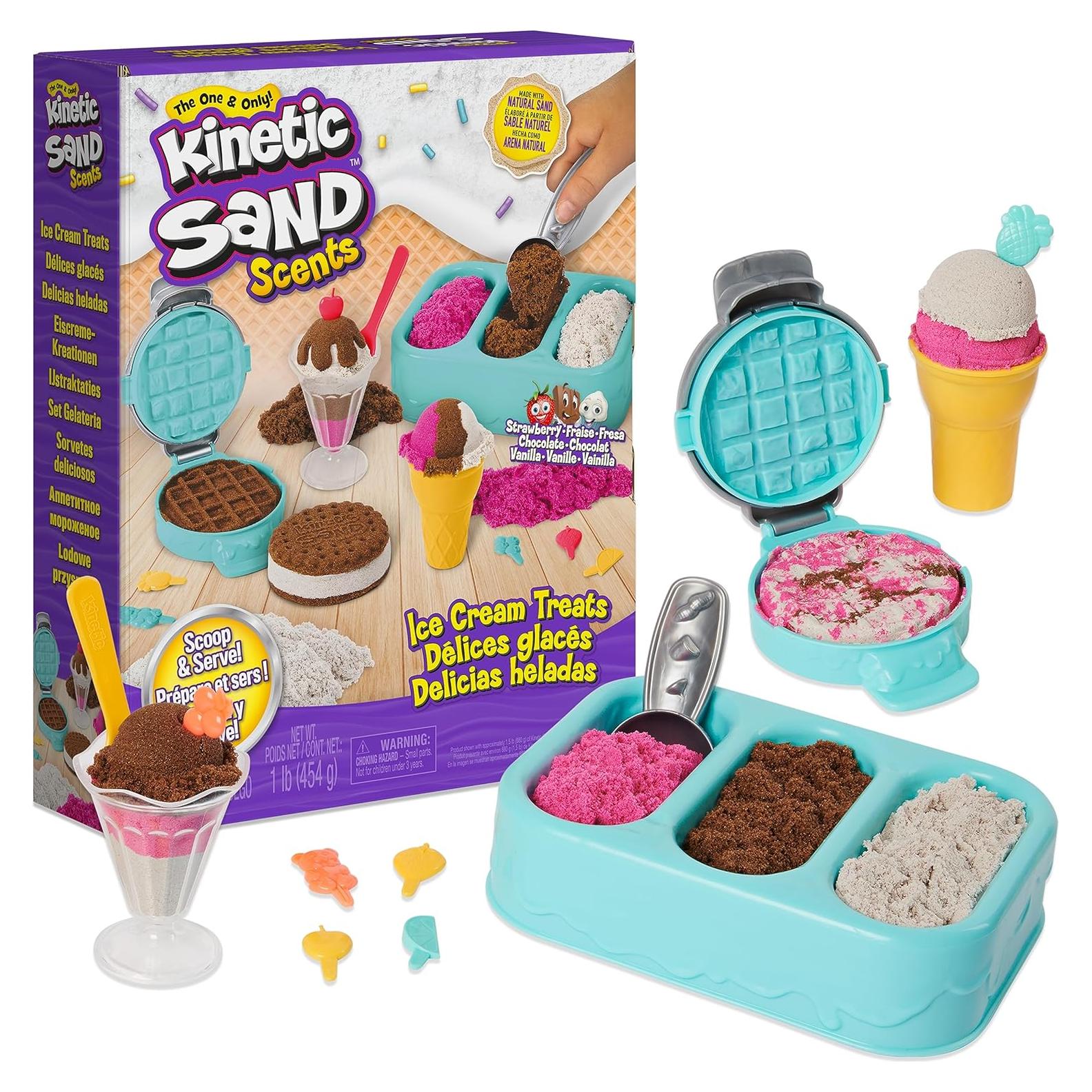 Set de Juego de Helados Arena Cinética Aromática 0.45 kg