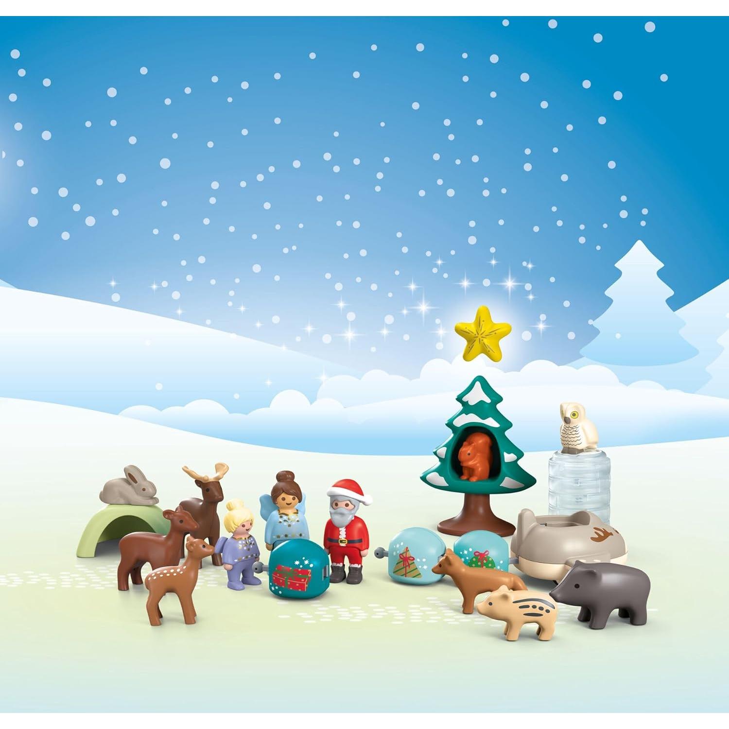 Calendario de Adviento Playmobil Junior Navidad Nevosa